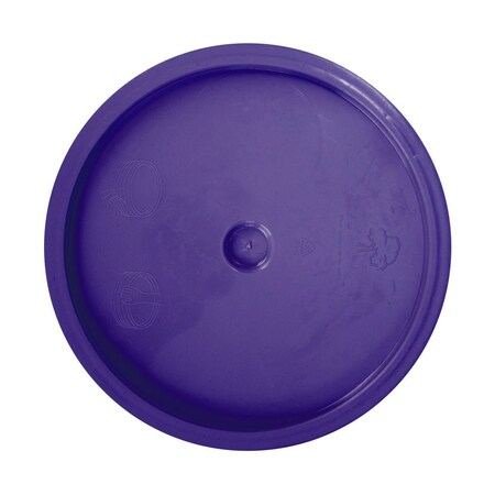 World Enterprises Round Bucket Lid  Purple 345PPL